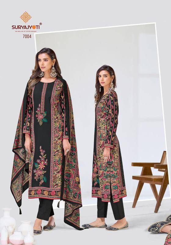 Suryajyoti kaamini vol-7 Dress material wholesale in Chennai